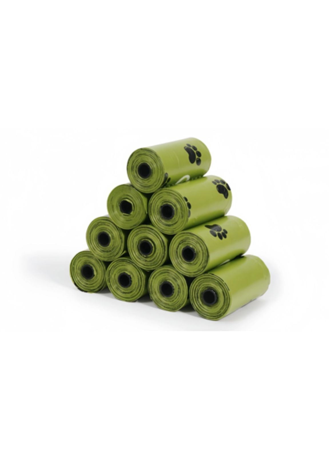 Rolo de Sacos Descartáveis Verde