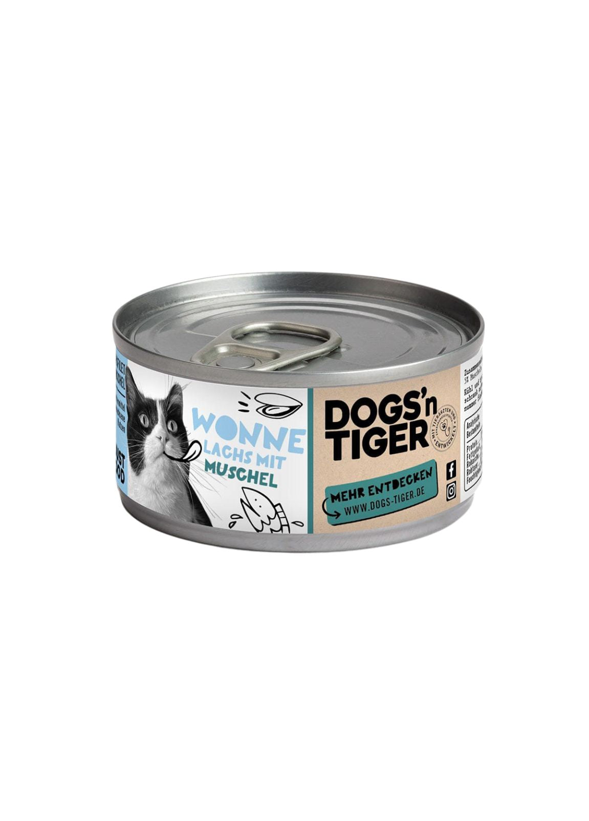 Comida Húmida Dogs’n Tiger - Salmão e Mexilhões
