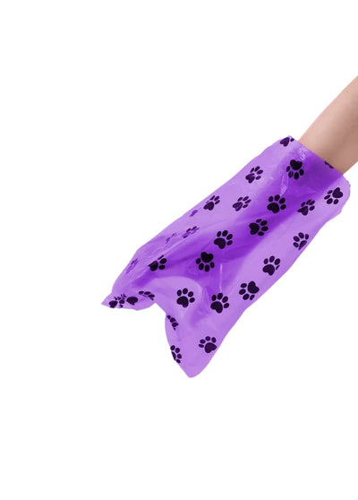 Rolo de Sacos Descartáveis Roxo