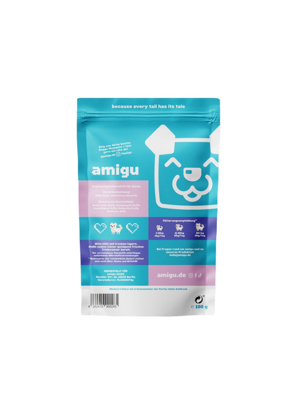 Biscoitos Amigu - Borrego