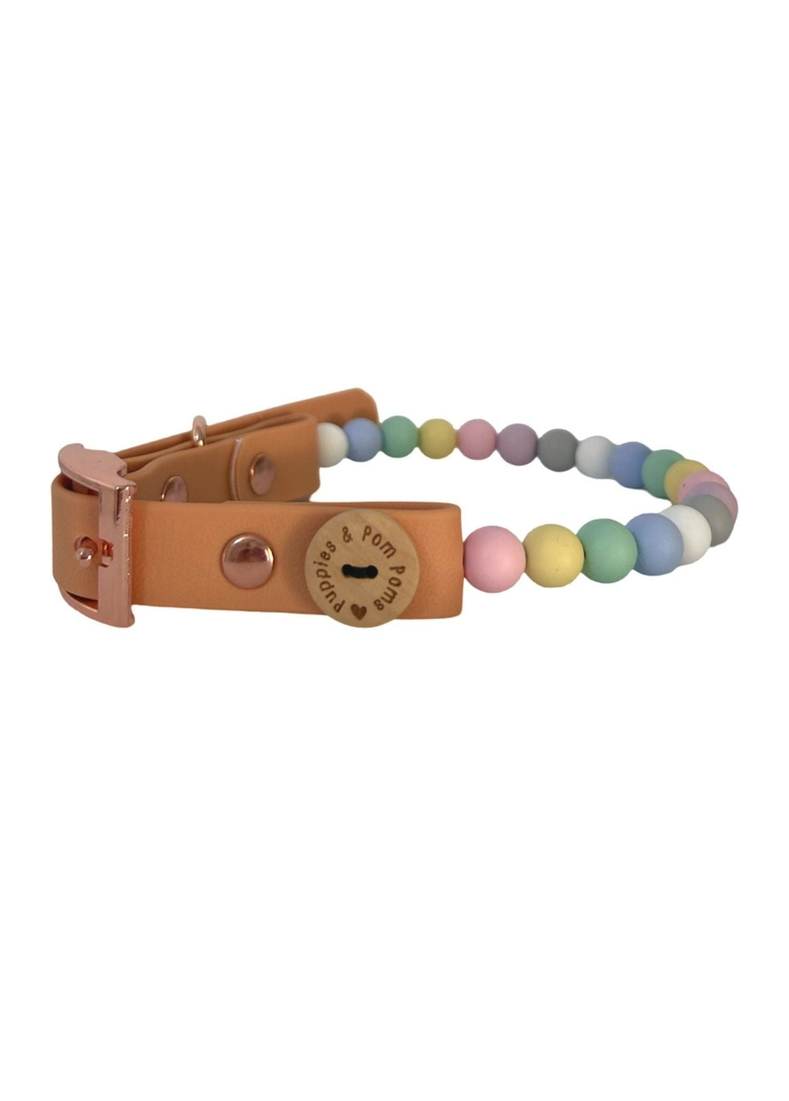 Coleira para Cão Puppies & Pom Poms
