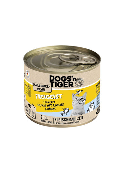 Comida Húmida Dogs’n Tiger - Frango, Salmão e Cenoura